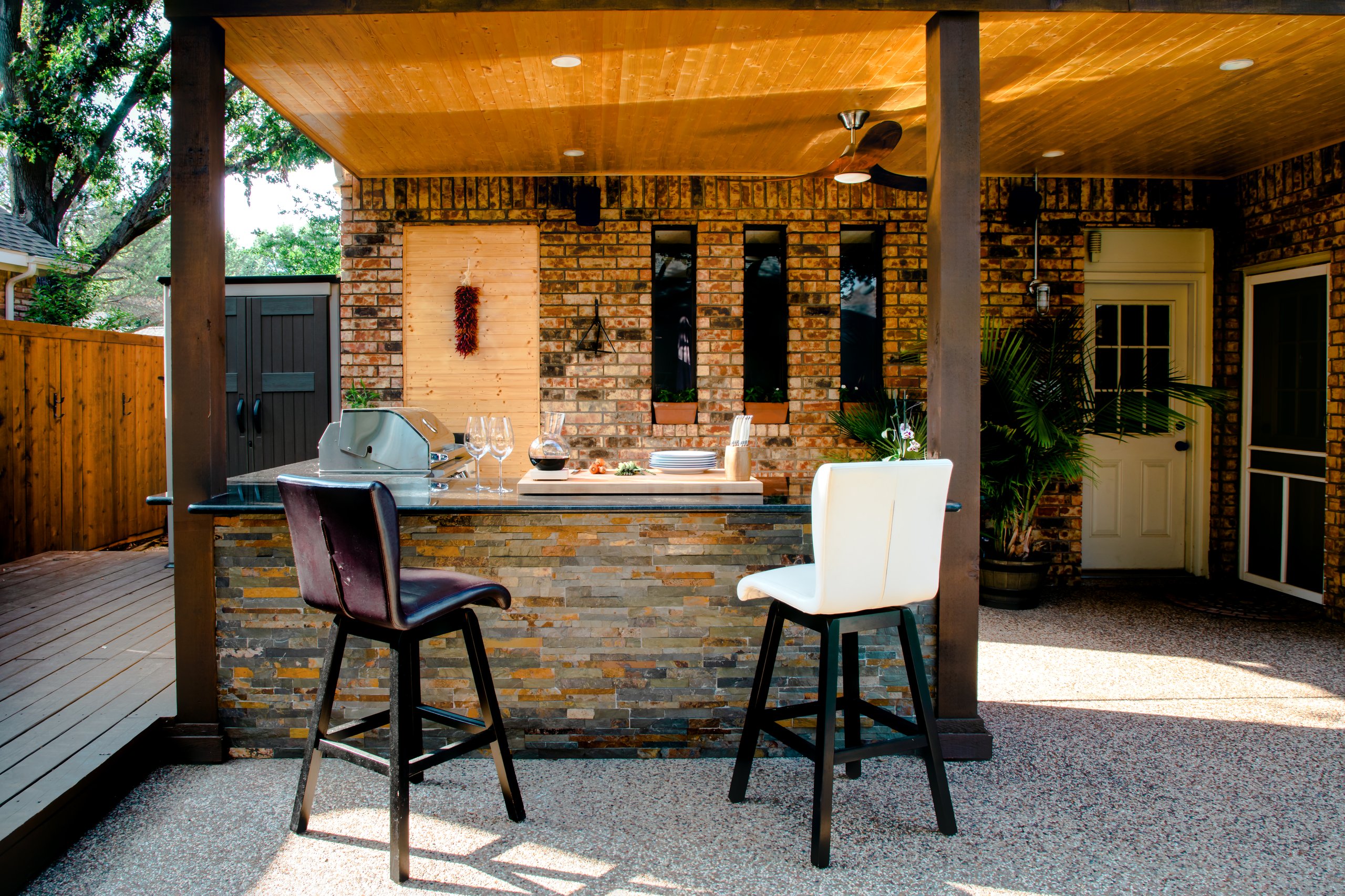 Outdoor kitchen installation Pensacola