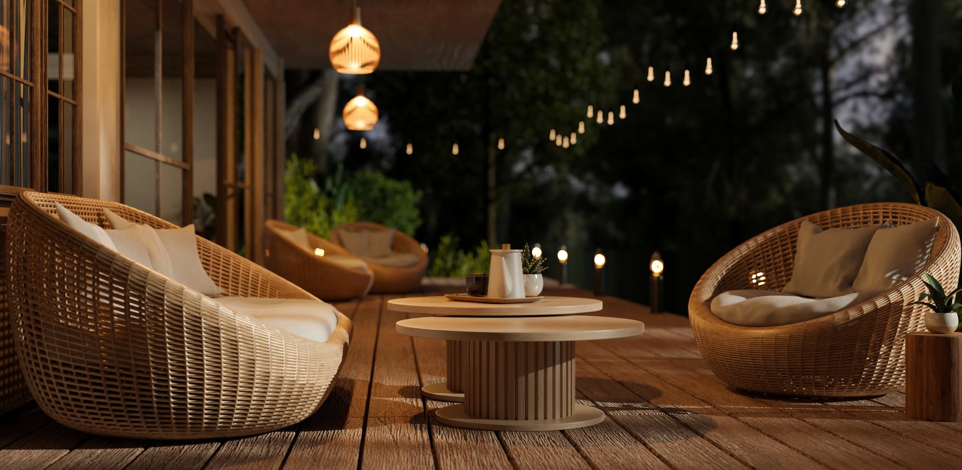Premium Berlin Gardens outdoor furniture showroom in Pensacola FL — poly lumber patio sets, dining, and lounge furniture for Gulf Coast homes