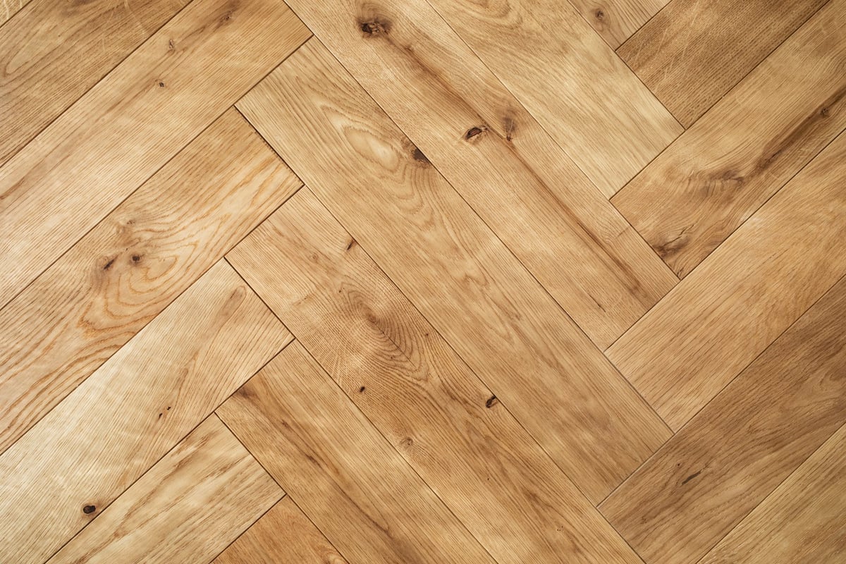 Living room hardwood flooring Pensacola home